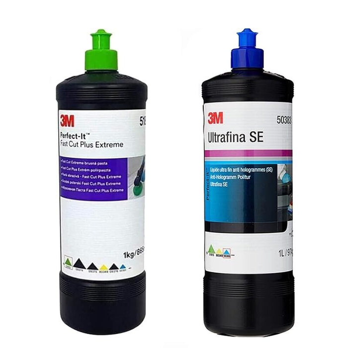 3M  Perfect-It Fast Cut Plus Extreme 1kg & Perfect-It Ultrafine SE Polish, 1 kg