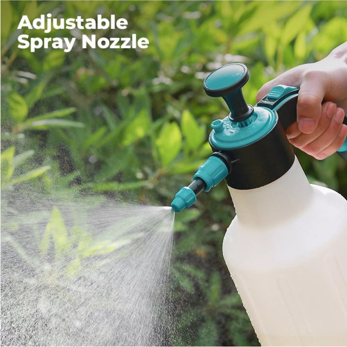 2 Litre Pump Up Sprayer Control Valve Adjustable Nozzle Secure Seal Applicator