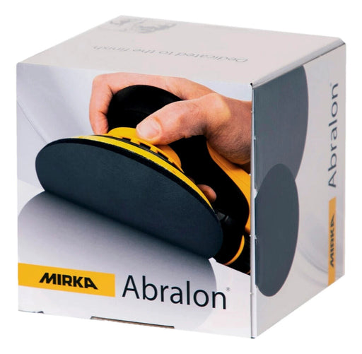 Mirka Abralon 150mm 6" P600 Grit HookNLoop Foam Fine Finishing Discs Pad  PK20