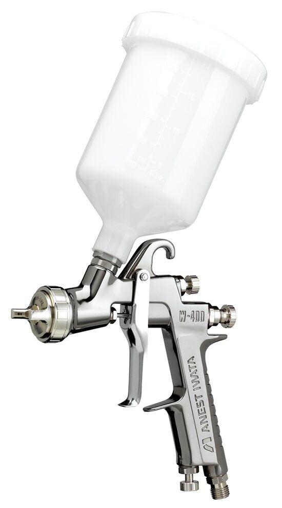 ANEST IWATA W-400-134G Bellaria 1.3mm Spray Gun with Cup
