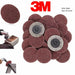 3M 22398 ROLOC FIBRE DISCS P36 50MM PK50 - BROWN