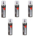 5 X MONOFIL VARIO+ TEXTURE  BLACK BUMPER PAINT Aerosol 500ml