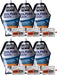6 X U-pol Dolphin Glaze Fine Finishing Filler 440ml with 6X BPO Hardener