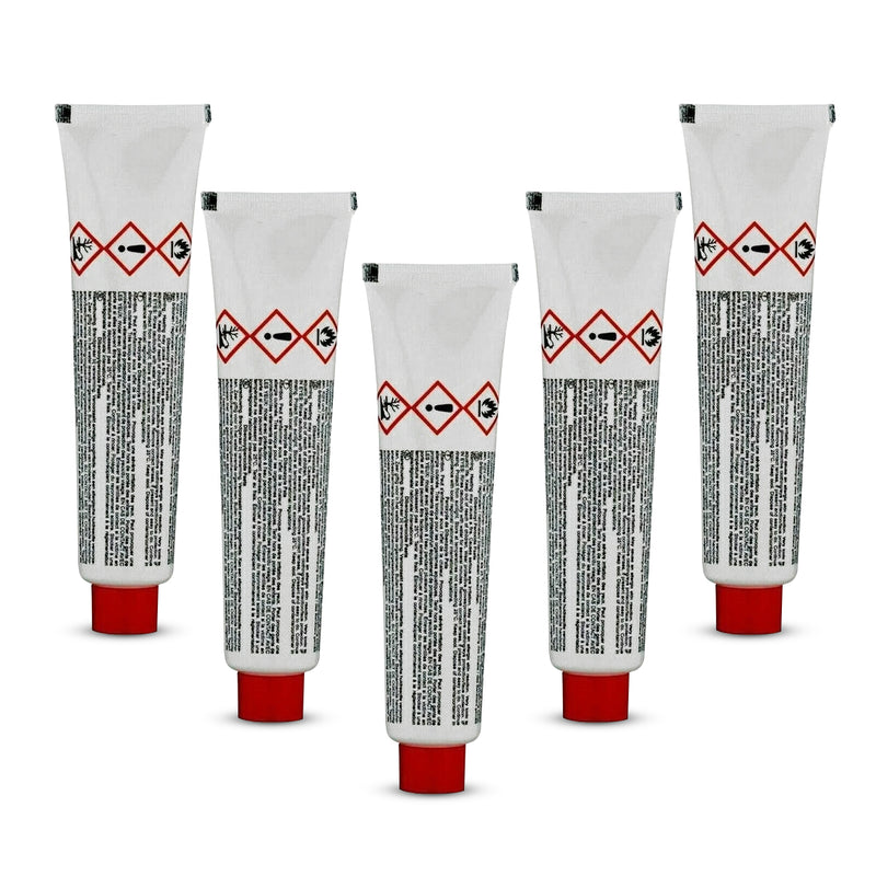 5 x Car Body Filler Universal Hardener Tube 40G Fibre Glass Easy Sand For Resins