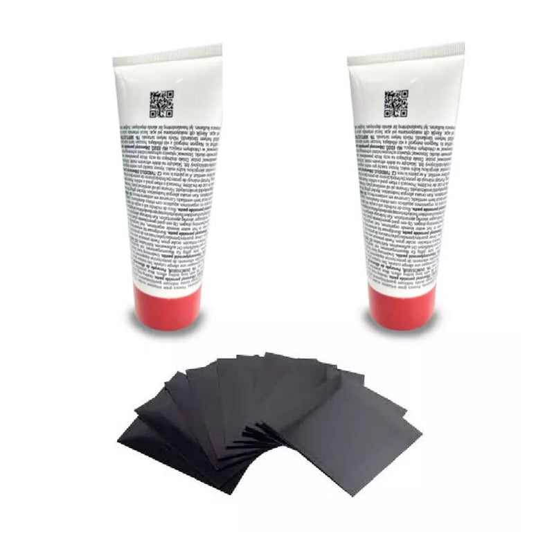 2 x BPO Paste Body Universal Hardener BPO 220G Tube For Filler & 10 X Spreader