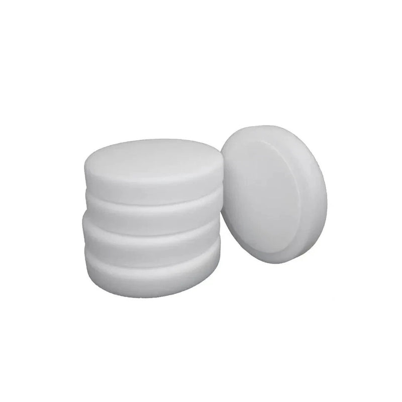FAST-MOVER Hook & Loop HARD COMPOUNDING PAD 150 x 30mm White Foam, 5Pcs