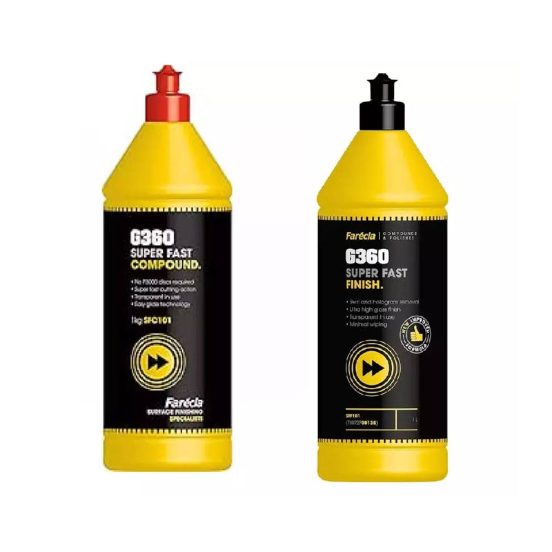 Farécla G360 SUPER FAST FINISH 1 Kg & G360 Super Fast Premium Compound 1 Kg