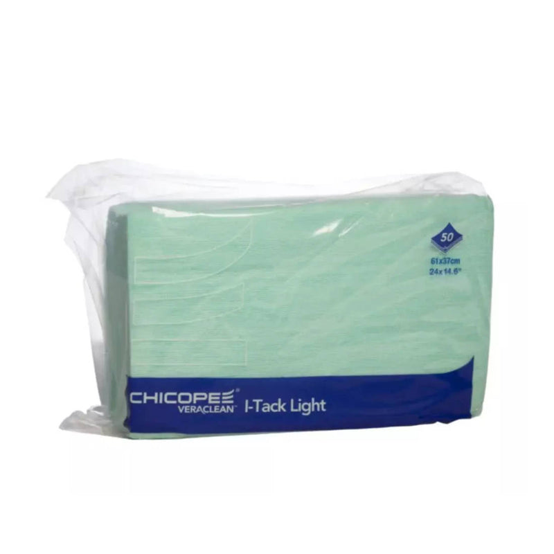 I-Tack Light PK50 Chicopee water based tack rags Bodyshop Rags 61 X 37 cm