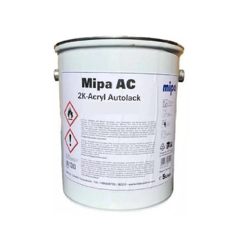 MIPA 2K Arctic White 2Pack Direct Gloss Paint Car 5L for Mercedes 147