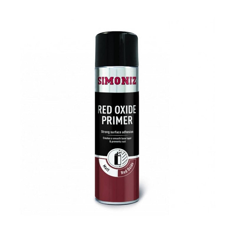 Simoniz Spray Paint, 500 ml, Red Oxide Primer
