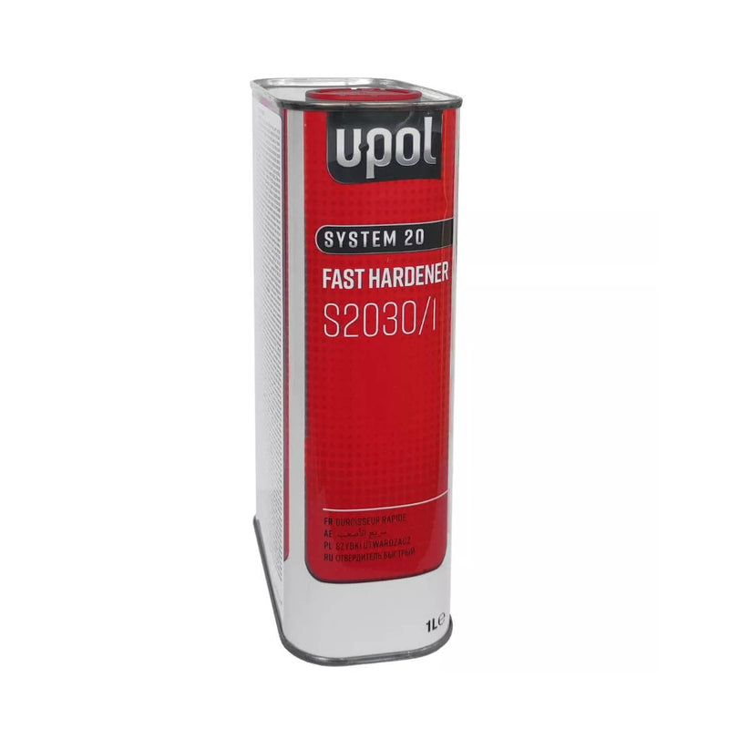 U-POL S2030/1 2K Fast Hardener Activator 1L – Quick Curing Automotive Paint Hardener